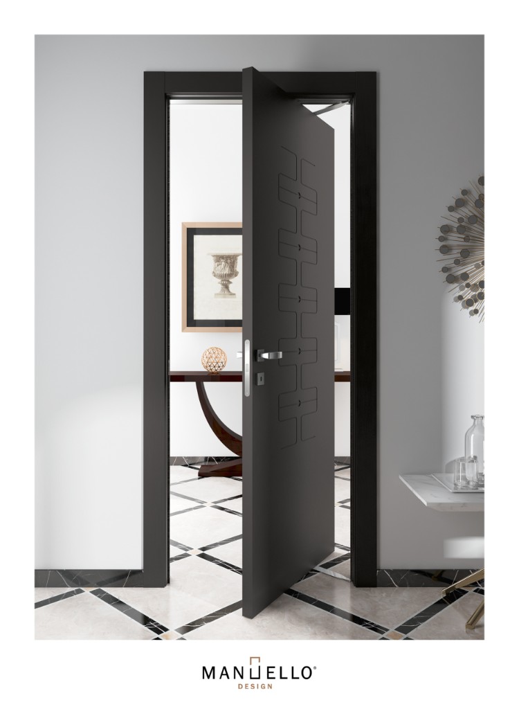 Laccato Liscio   mod. 3345 Nero
